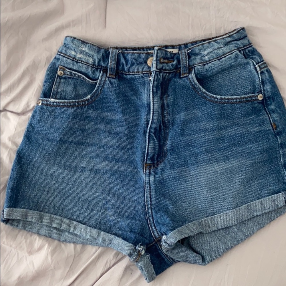 High Waisted Jean Shorts